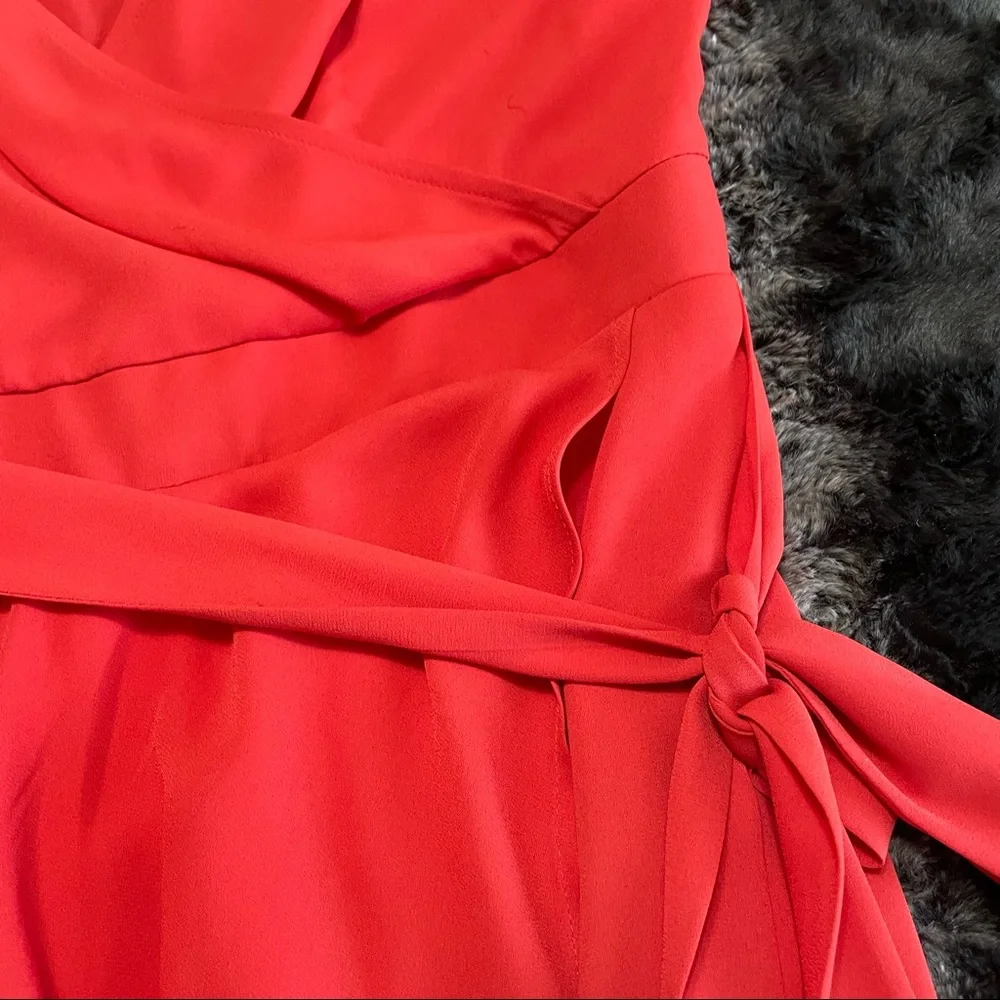 💥Express Hot Orange Side Tie Romper💥 - Picture 6 of 6